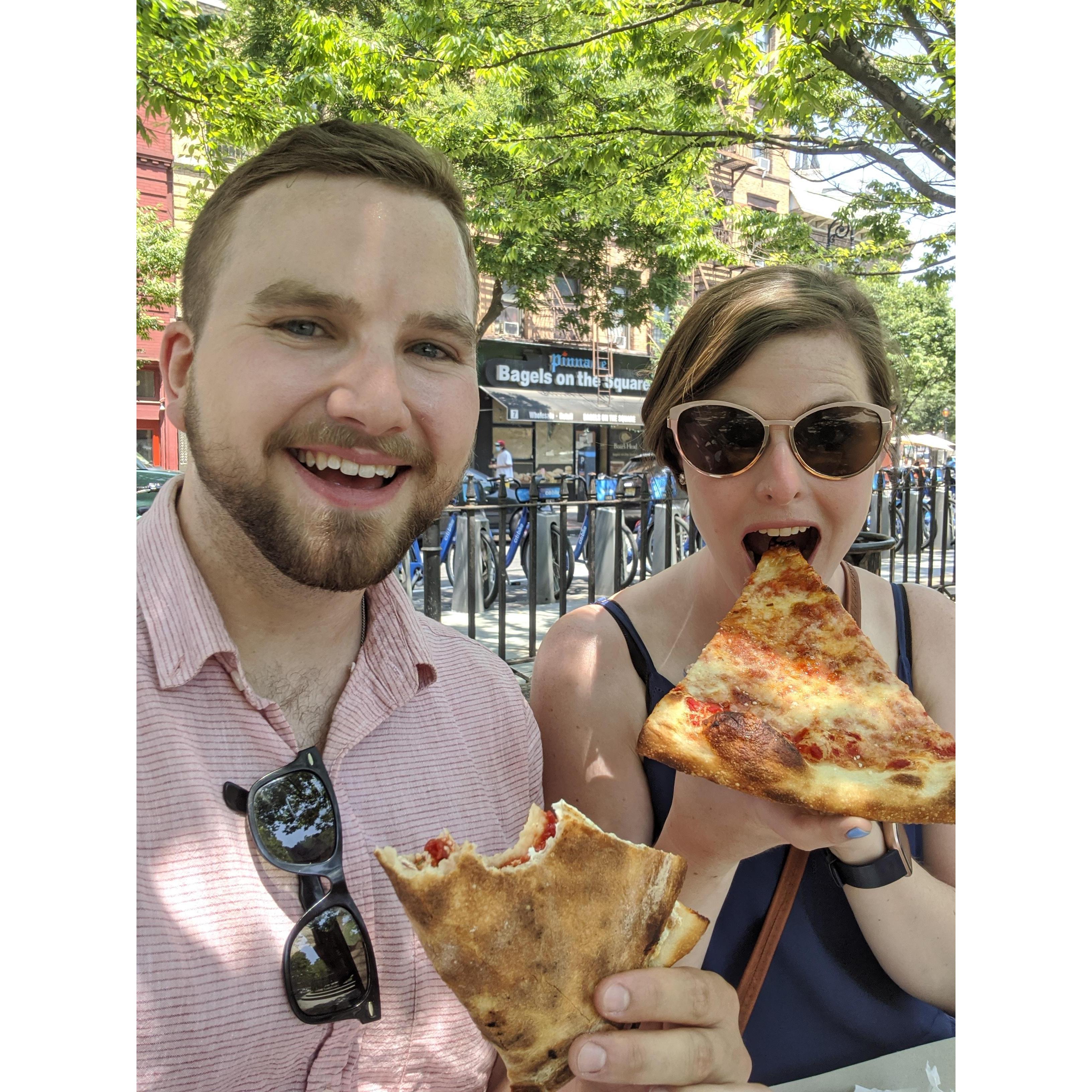 New York or Chicago style pizza?
