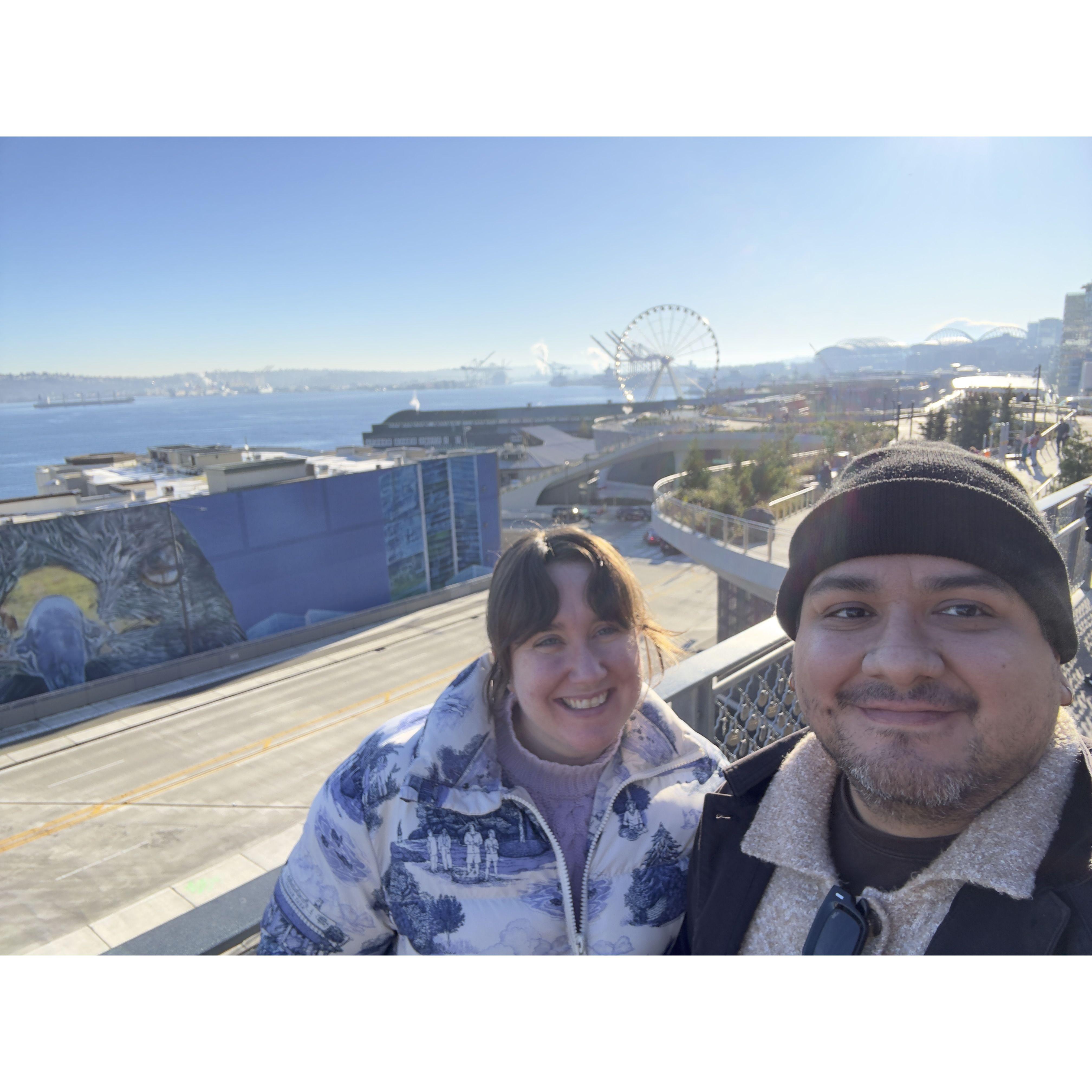 The new waterfront in Seattle.