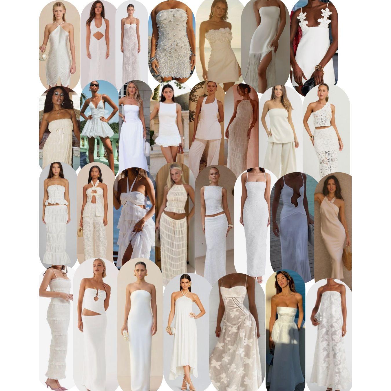 All-White Welcome Event for the women.