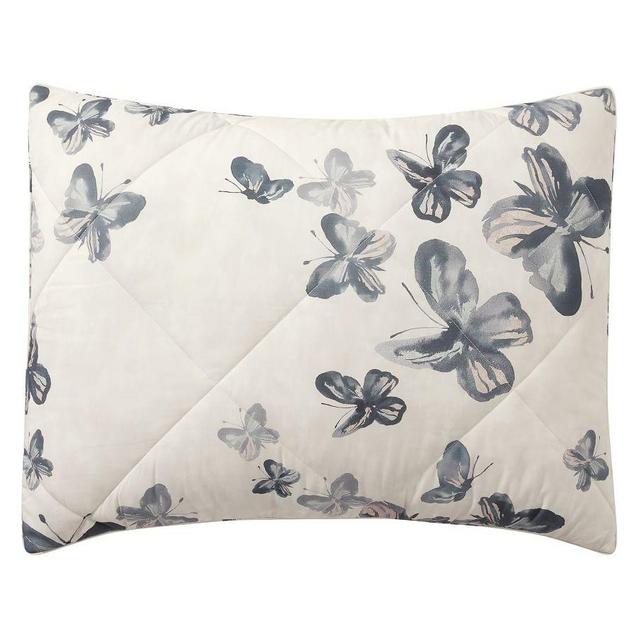 Butterfly Kisses Percale Comforter Shams, Standard, Set of 2