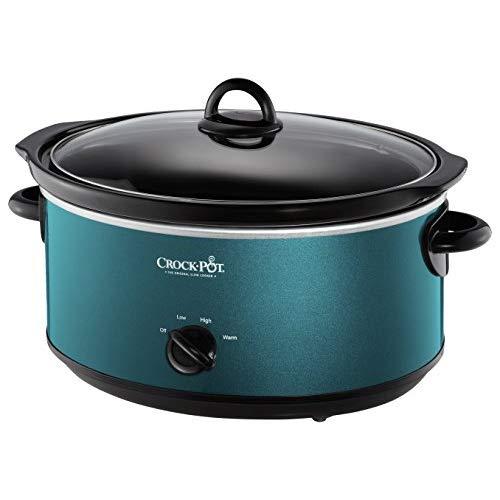 Crockpot SCV700-KT Deisgn to Shine 7QT Slow Cooker, Turquoise