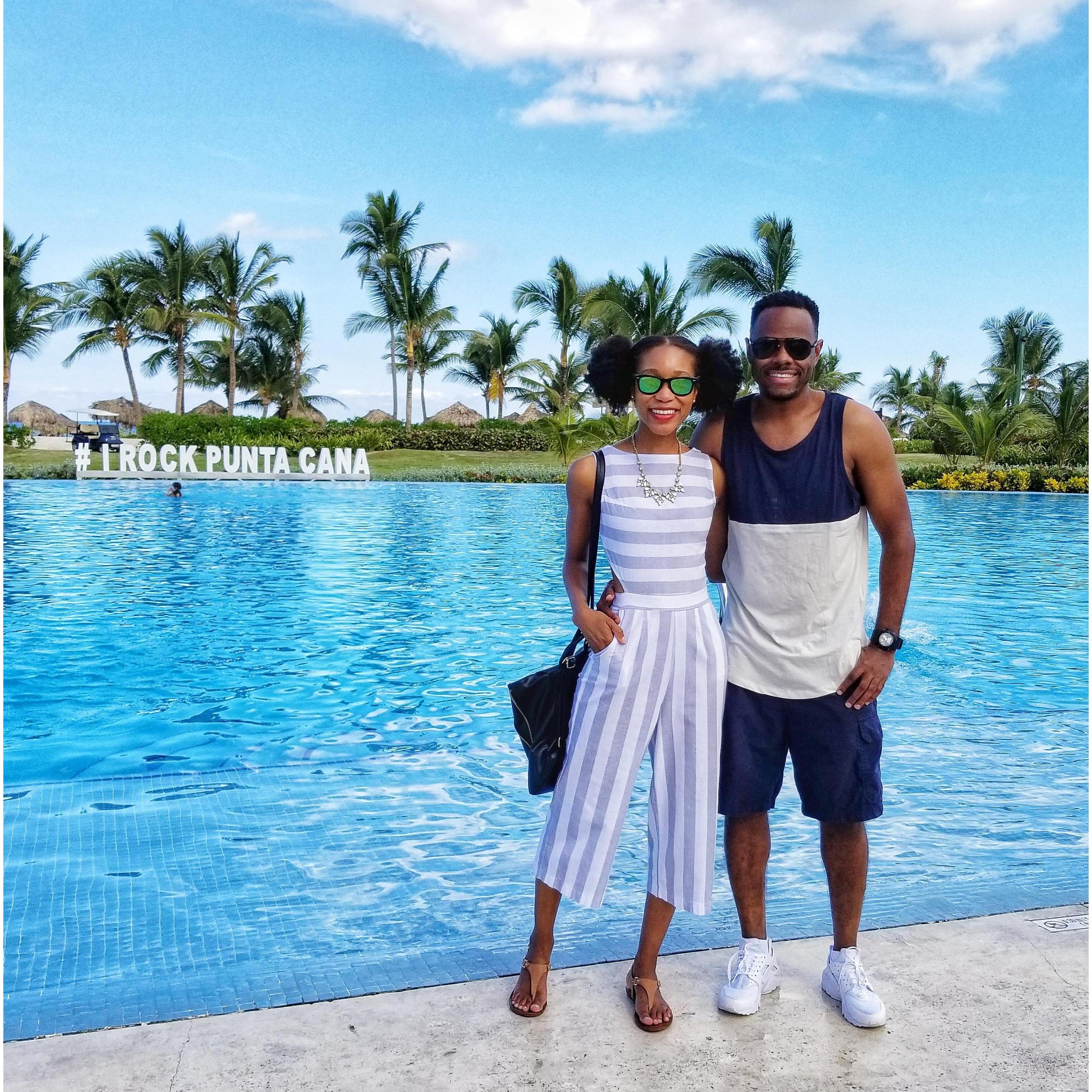 The best vacation! He planned it all without me. I didn't even know which hotel we were staying until we landed in the DR. I'm a hotel/ambiance snob; The Hard Rock did not disappoint. Thx babe!