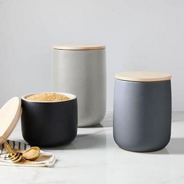 Kaloh Kitchen Storage Jars, Set of 3