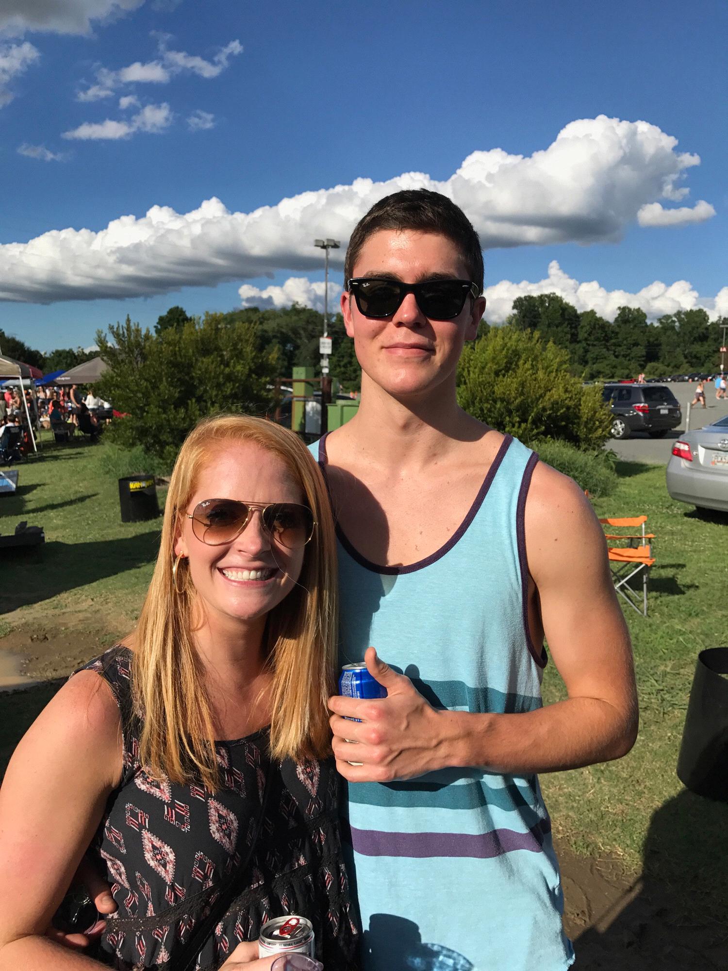 First photo together, July 2017