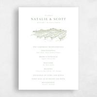 Green Wedding Program - Fico