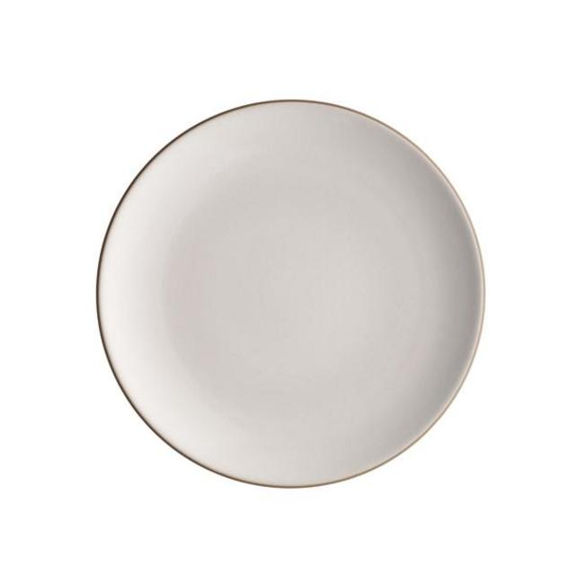 Heath Ceramics Coupe Dinner Plate in Opaque White