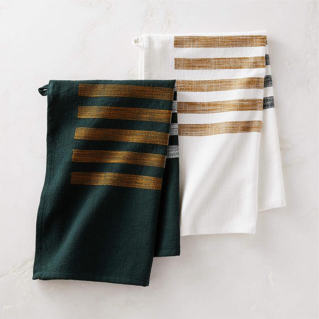 Rhava Woven Dish Towels Set of 2