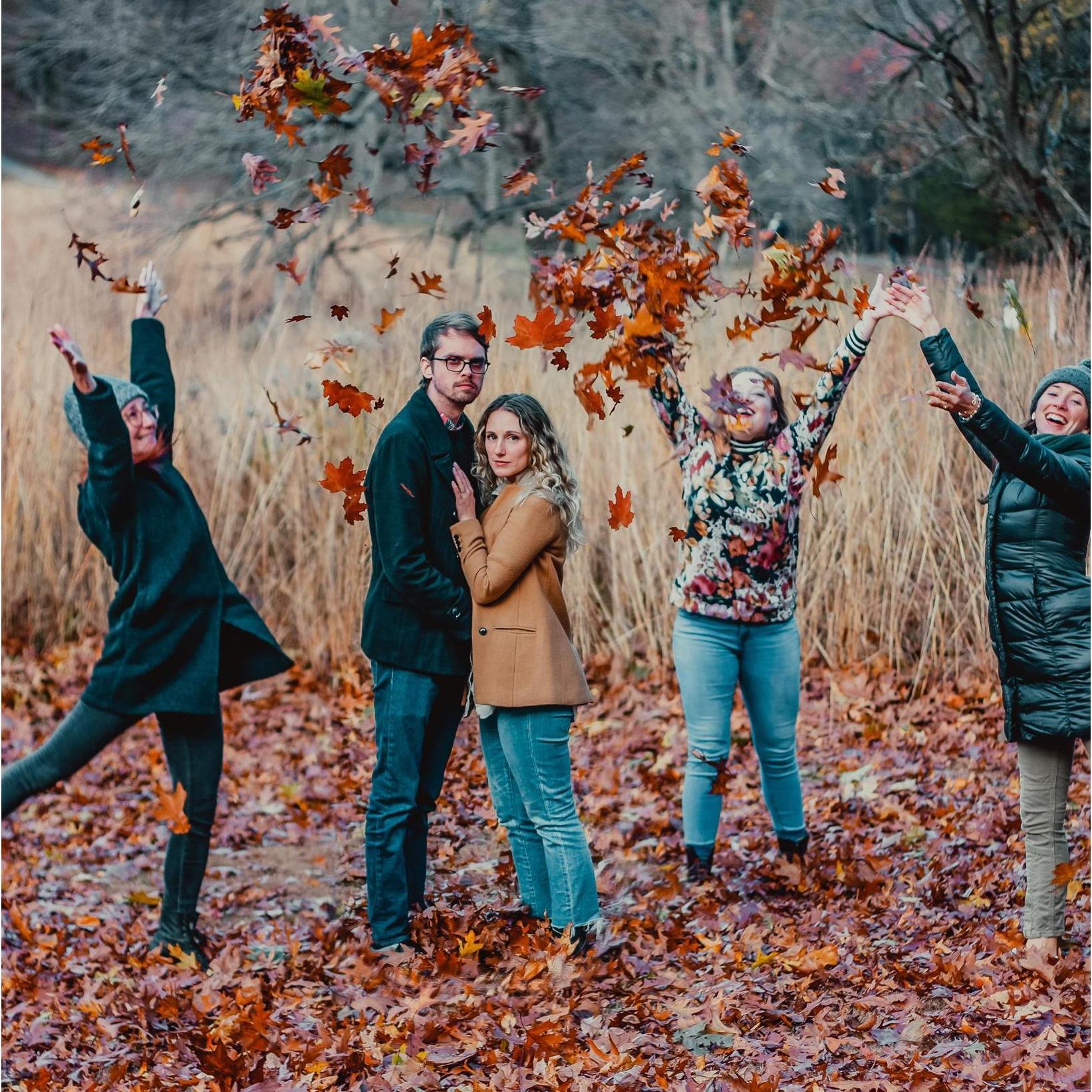 Our friends humoring us at Storm King