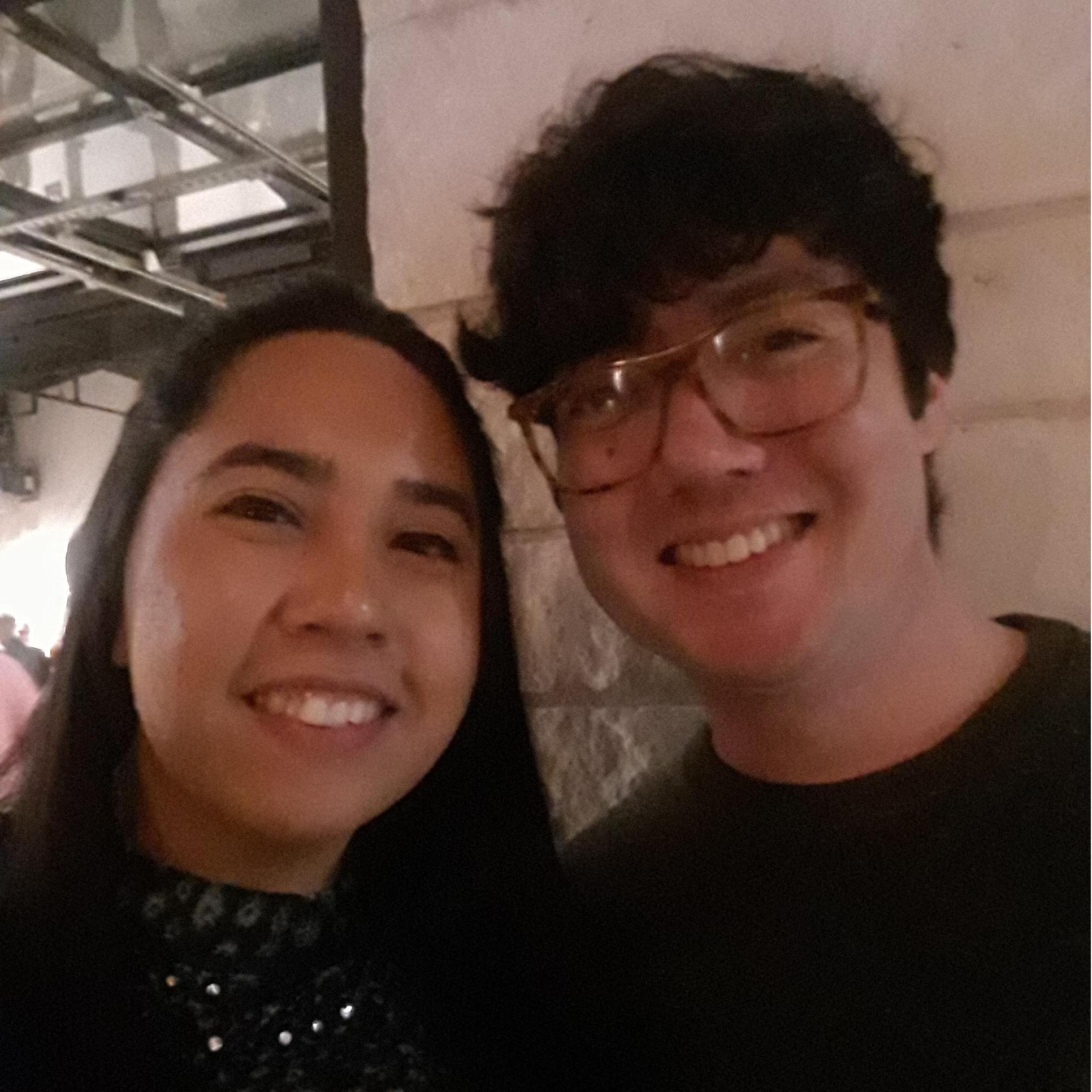 At a holiday party hosted by Paul's work