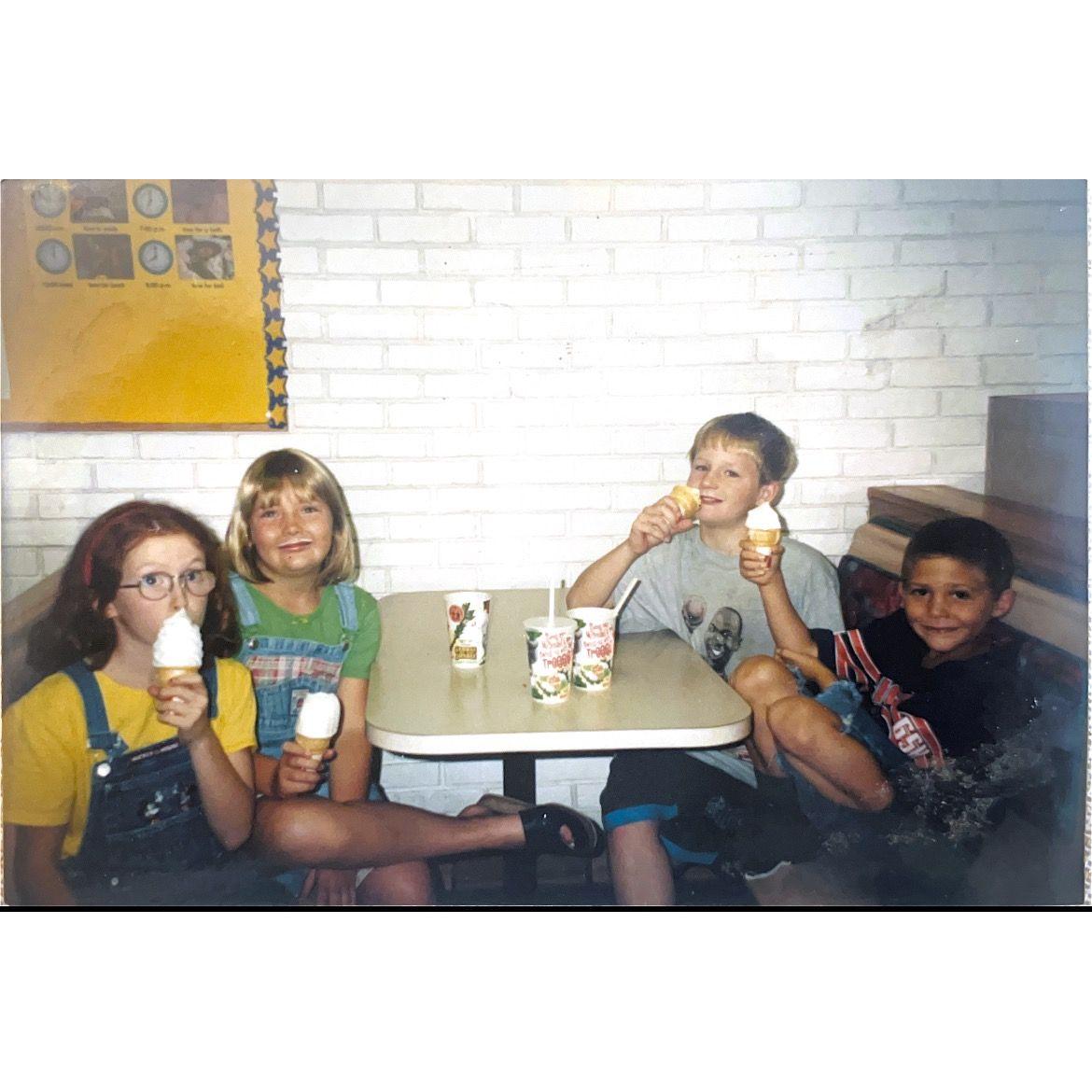Babies! ( kylie, Becca, Joe and Kevin)