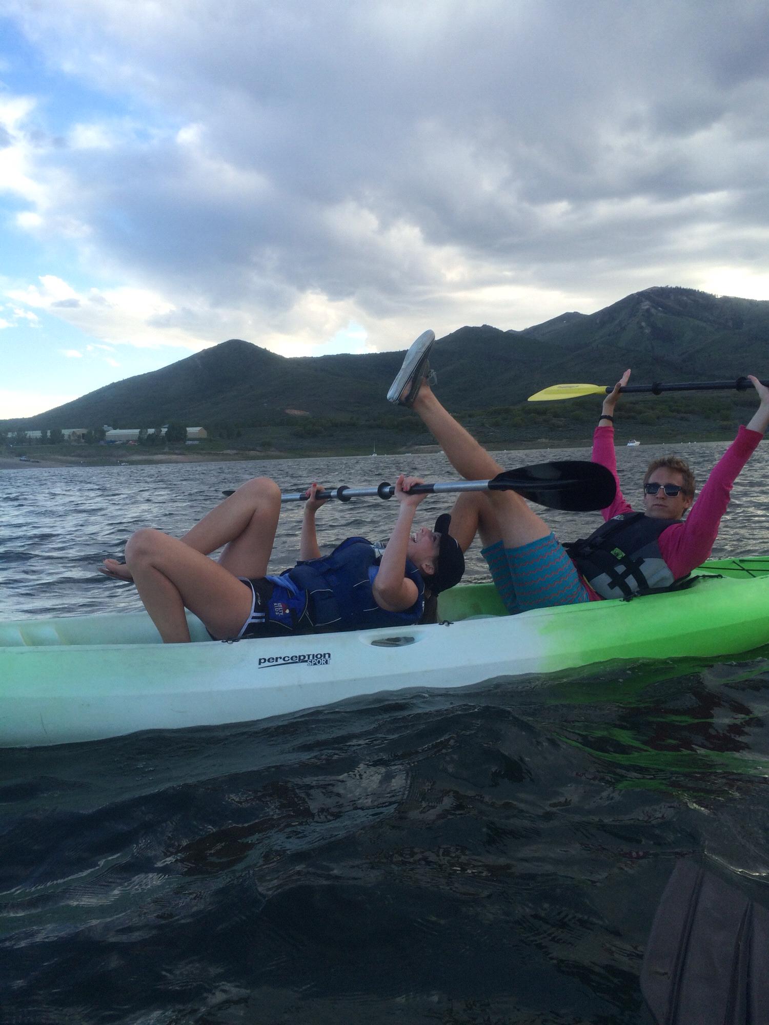 Jordanelle Kayaking 2015