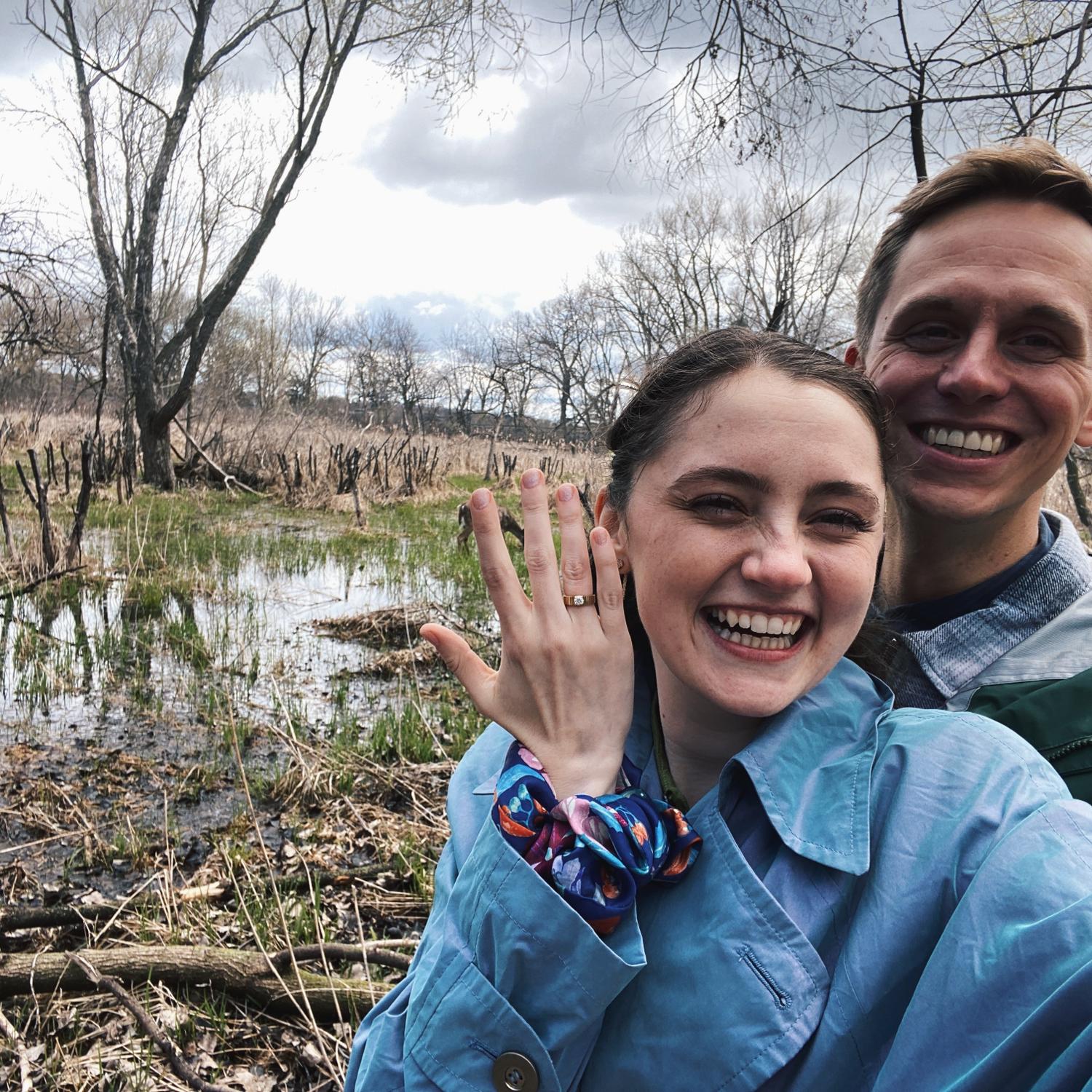 the happiest day 💍🦌