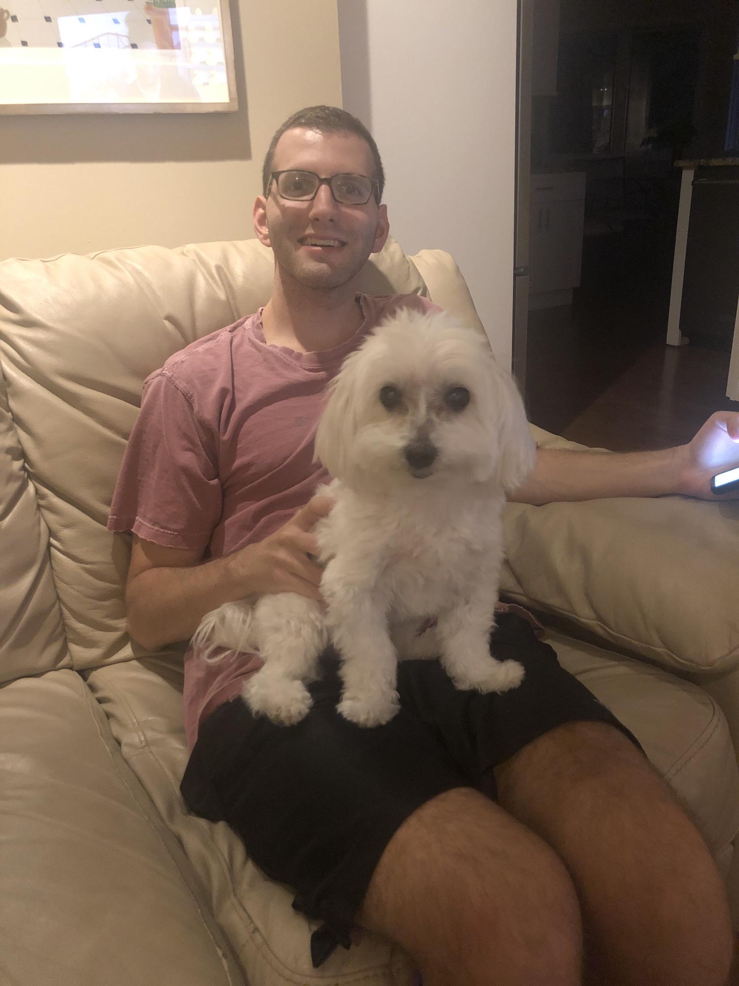 Quarantine fun with Peter's best friend Wilson