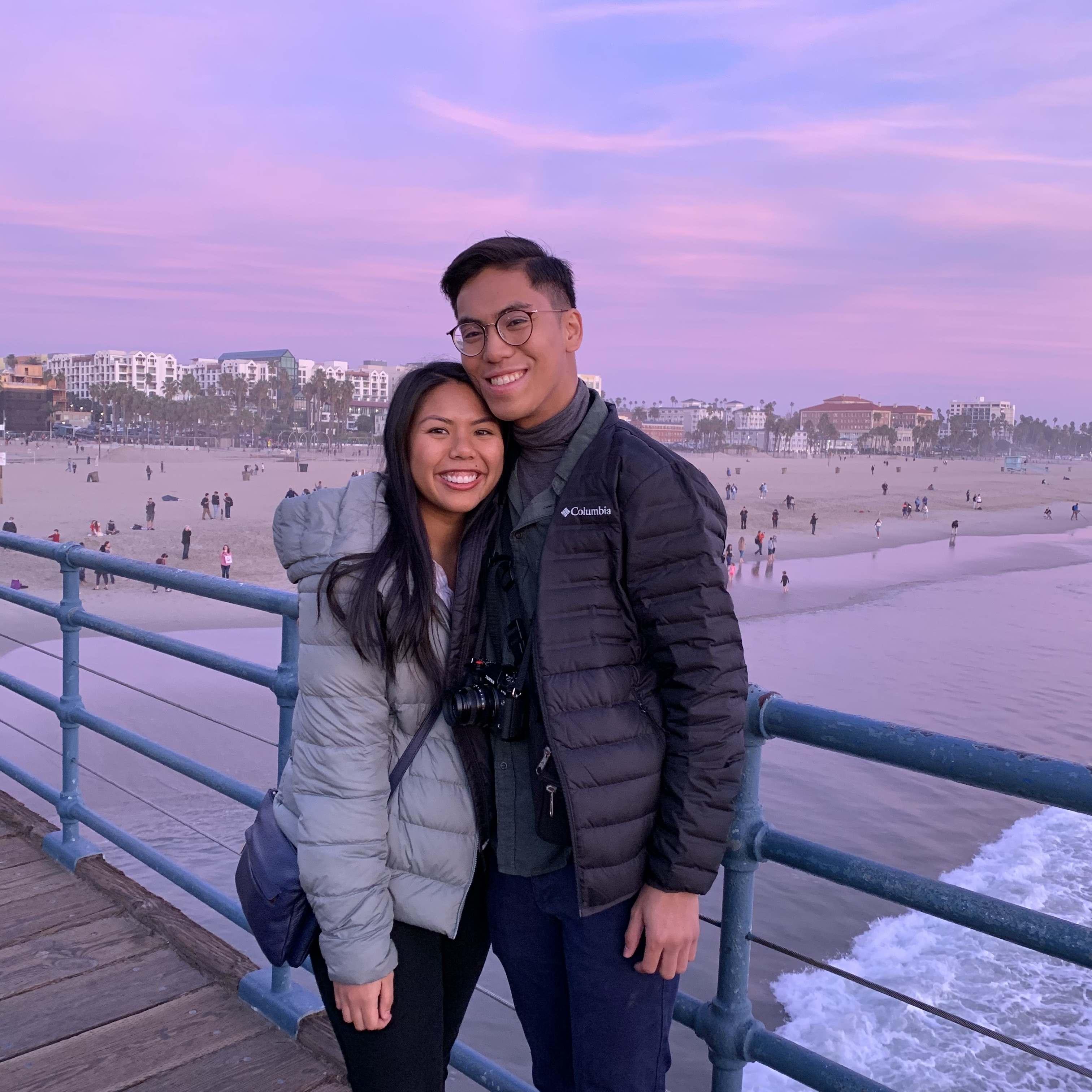 2nd Year Anniversary at Santa Monica Pier, CA