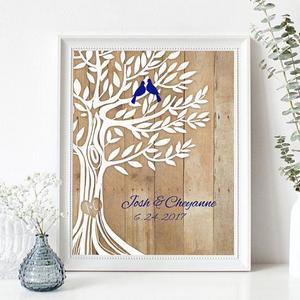 Custom Wedding Gift, Engagement Gift, Newly Weds Gift Family Tree Art, Anniversary Gifts, Engagement Gift for Couple, Anniversary Gift