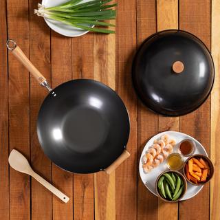 Classic 4-Piece Non-Stick Wok Set