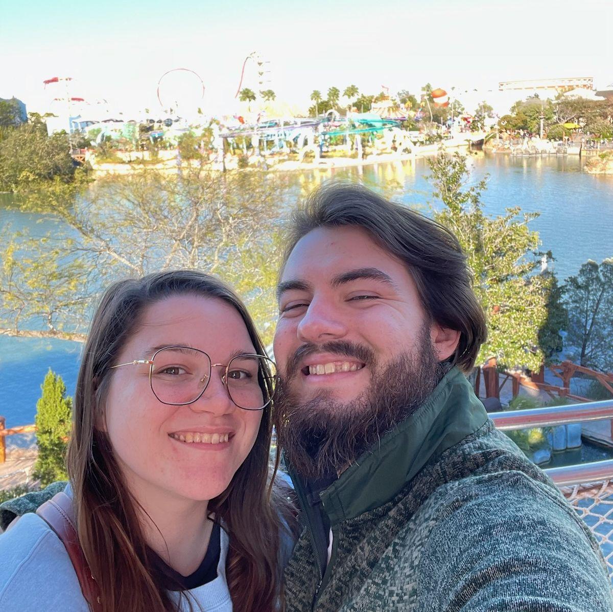 Our first trip to Universal Studios Orlando together.