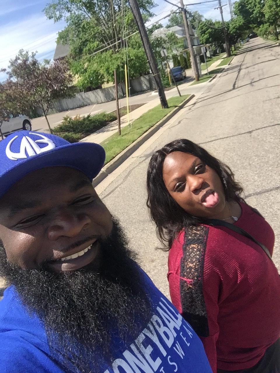 He always smiling!