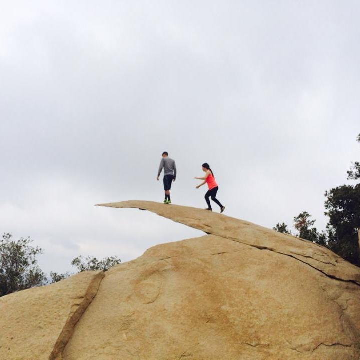 That one time we walked 4 miles to Potato Chip Rock.... and didn't know it was 4 miles. We had ONE water bottle.