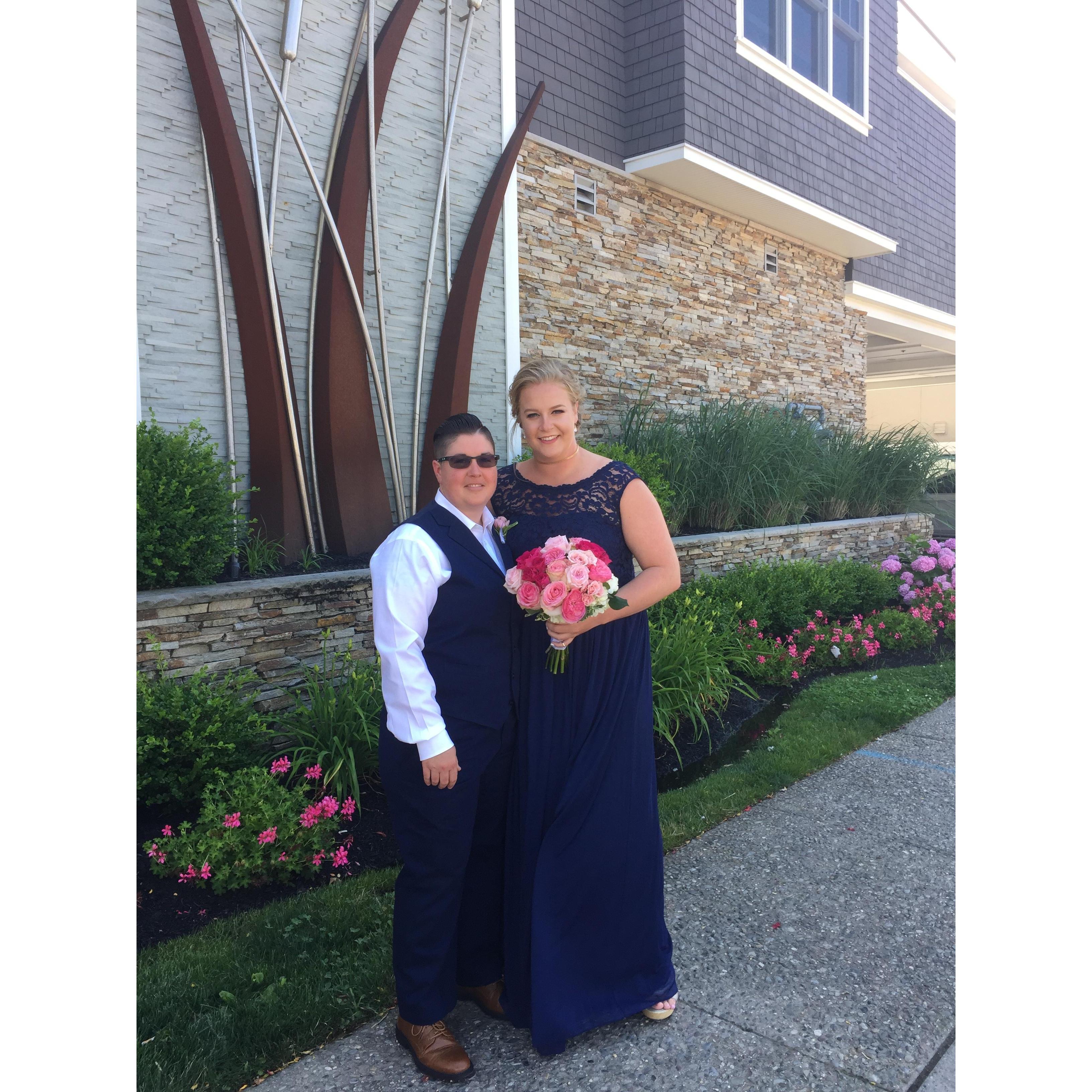 Nicky and Chole's wedding The Reed's in Stone Harbor 2017