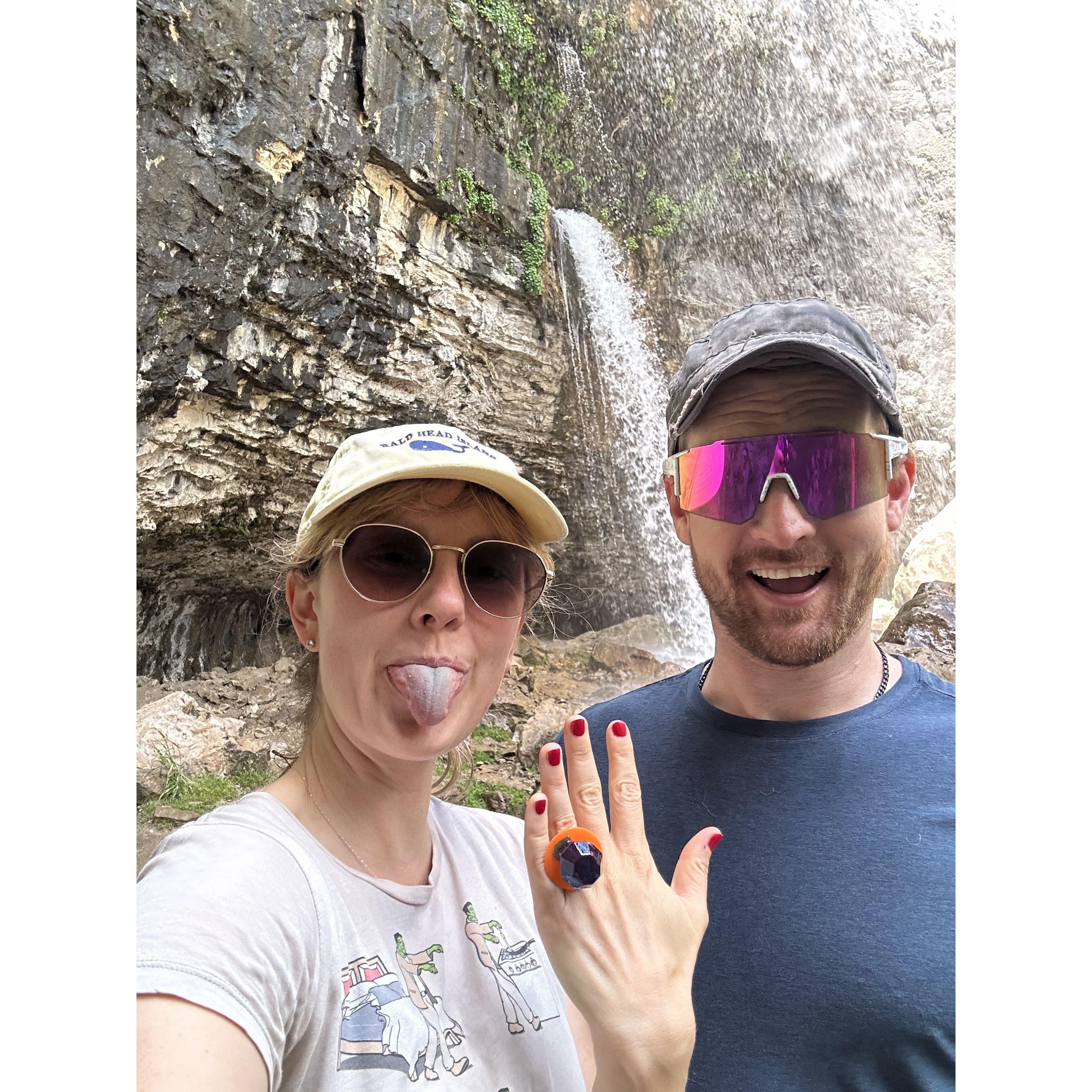 6/29/2024: Ring Pop-posal #6 at Hanging Lake