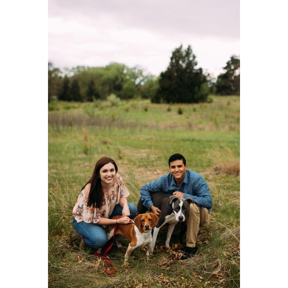 Our little family completed by Benny and Rocky