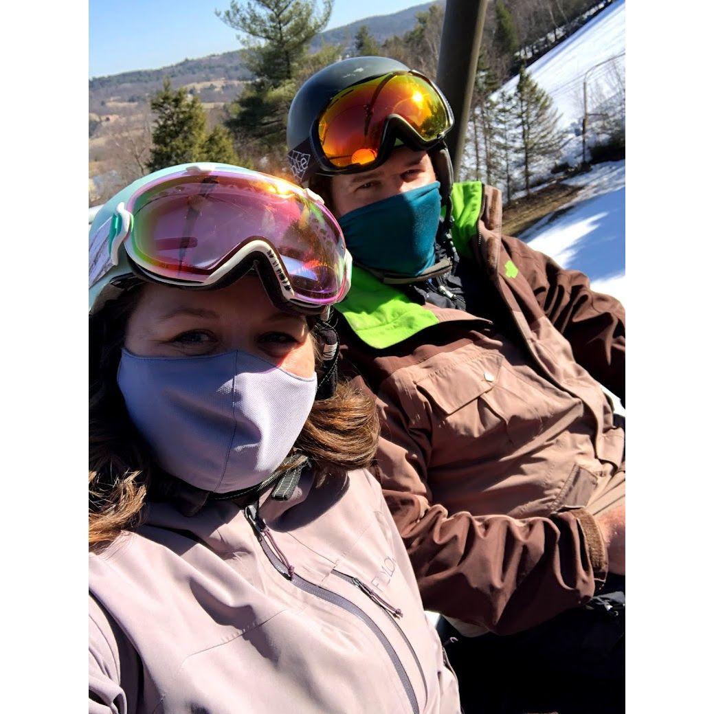 Skiing at Blue Mountain in 2020