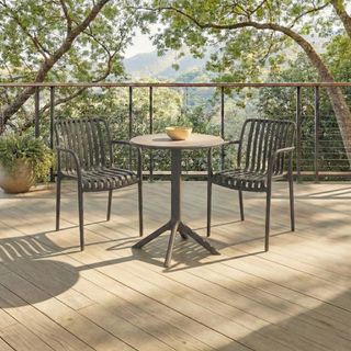 Holly Outdoor Dining Armchair, Set of 2