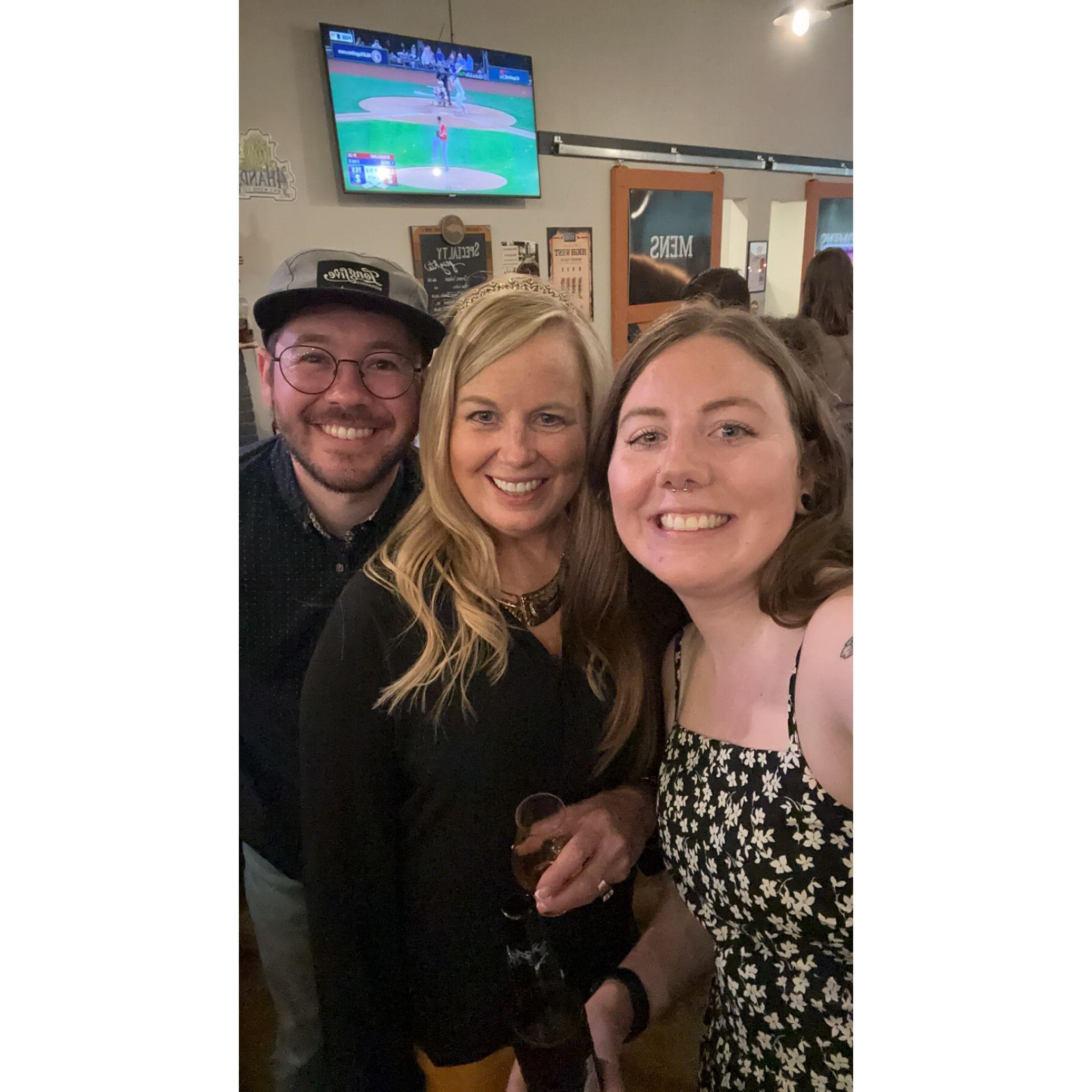 Ann, Callie's mother, retires from teaching kindergarten!