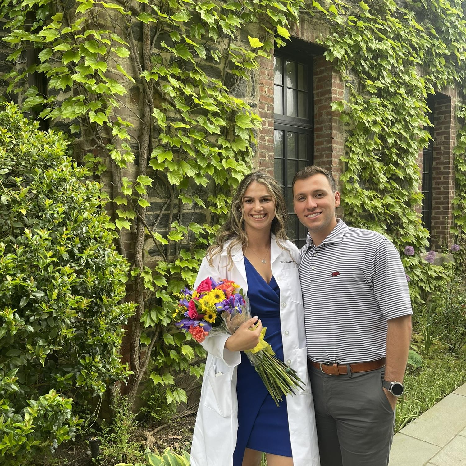 Brook at her PA White Coat ceremony!