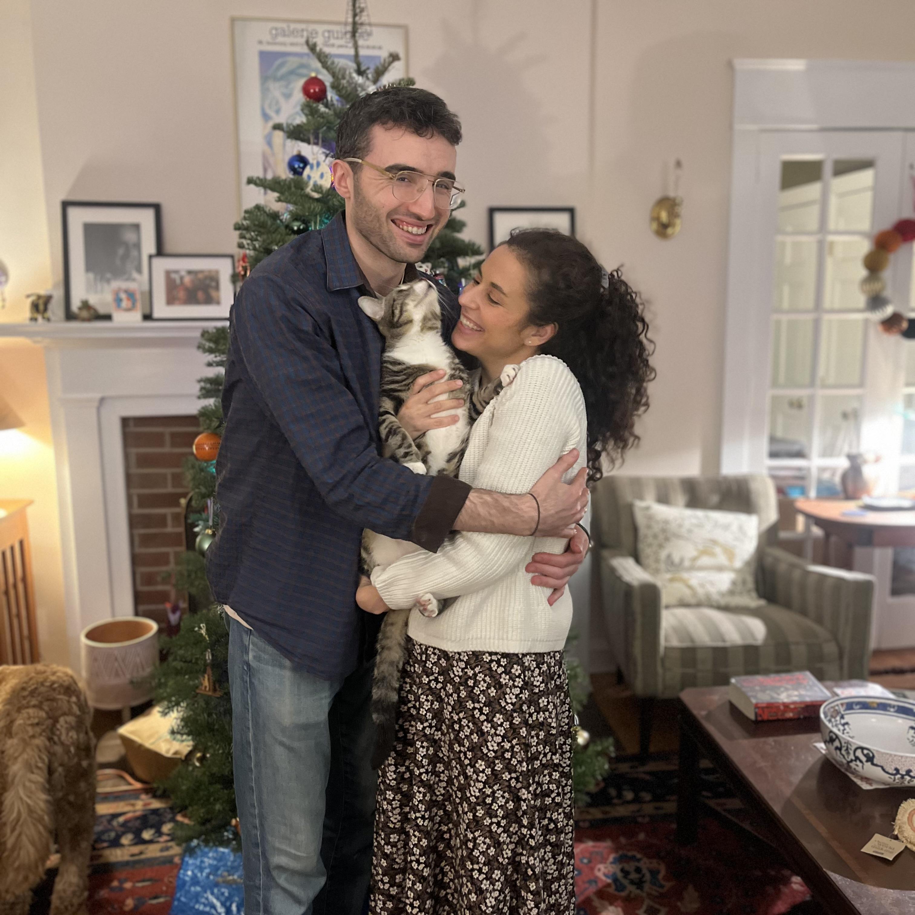 Our first Christmas with Finny! (December 2024)