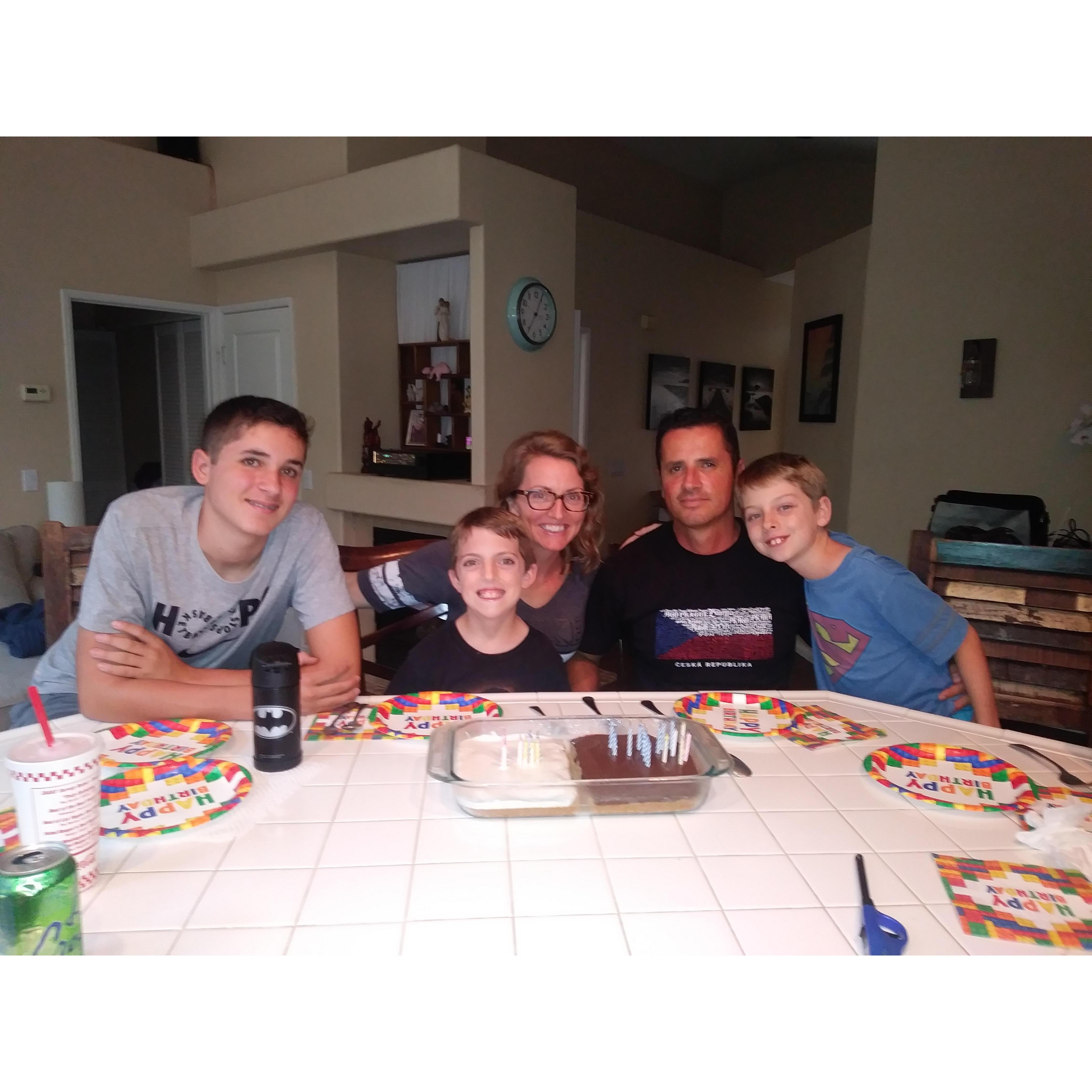 Josiah and Jaime have the same birthday! #onebighappy
