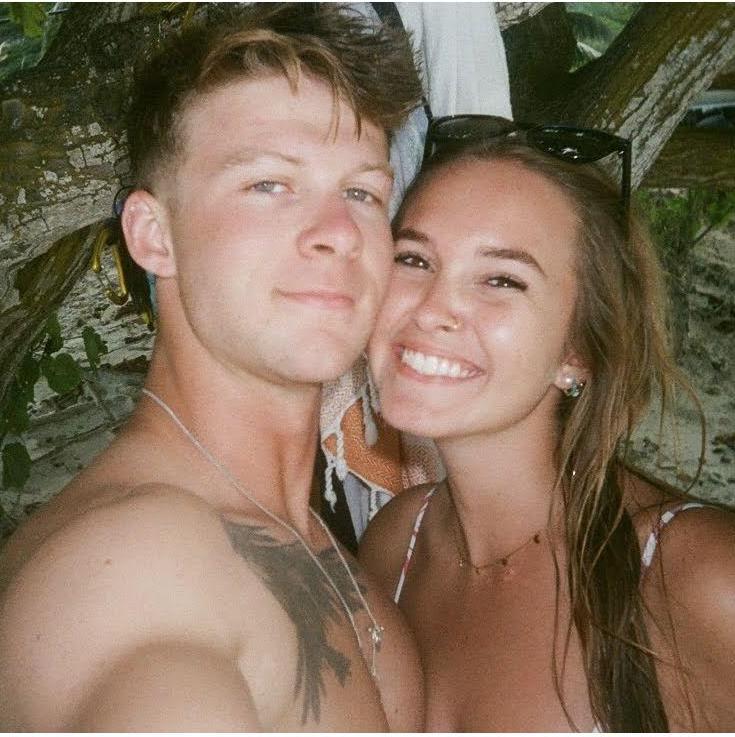 Beach day! From when we first started dating!