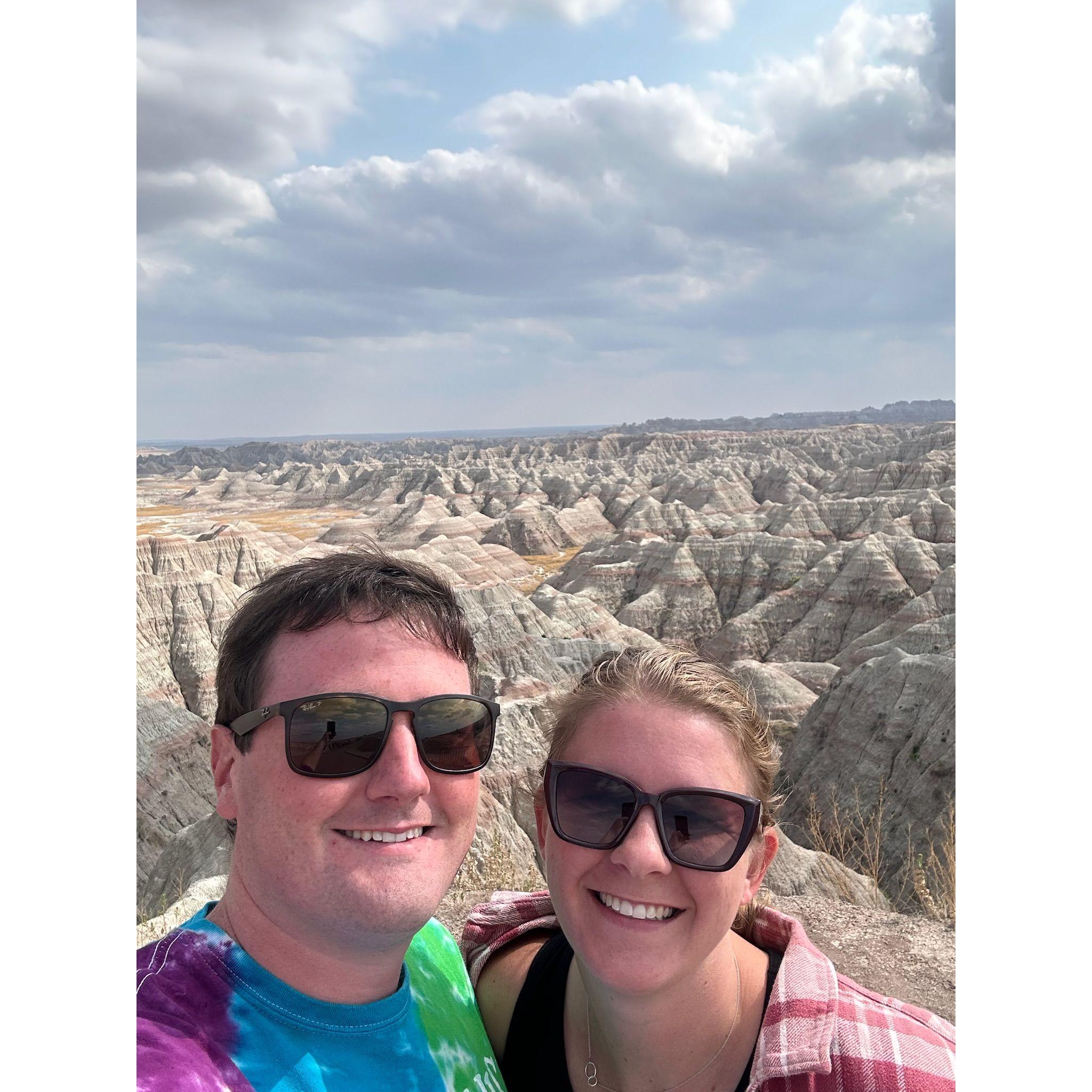 Badlands National Park, SD, USA