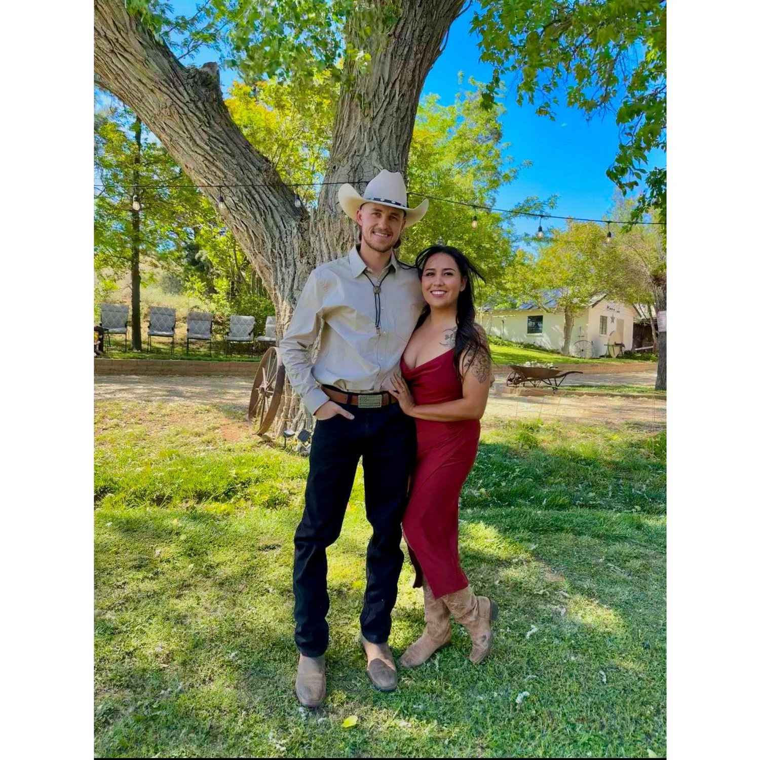 My handsome Cowboy and I <3