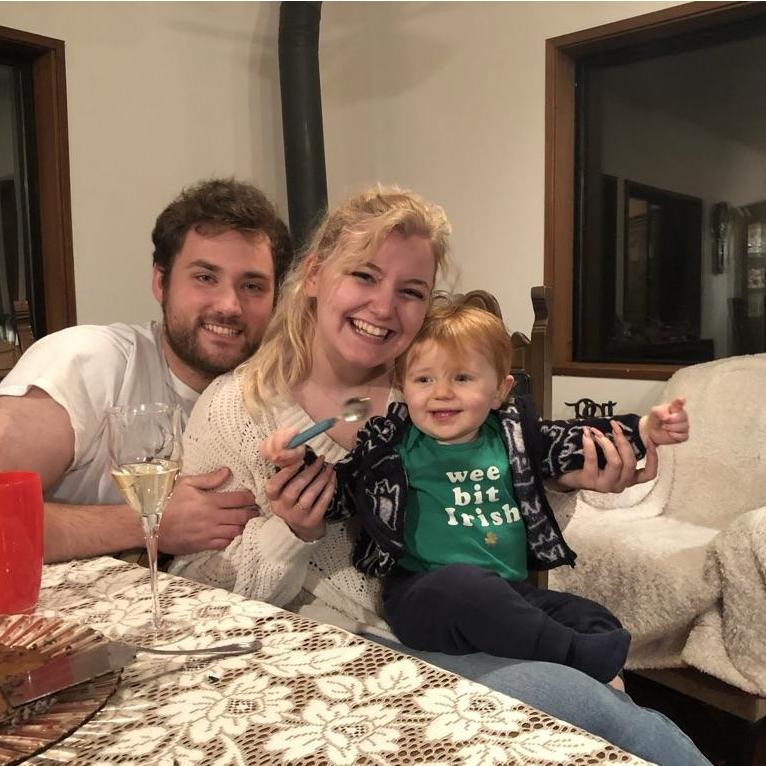 Benny and Wes celebrating my 23rd birthday