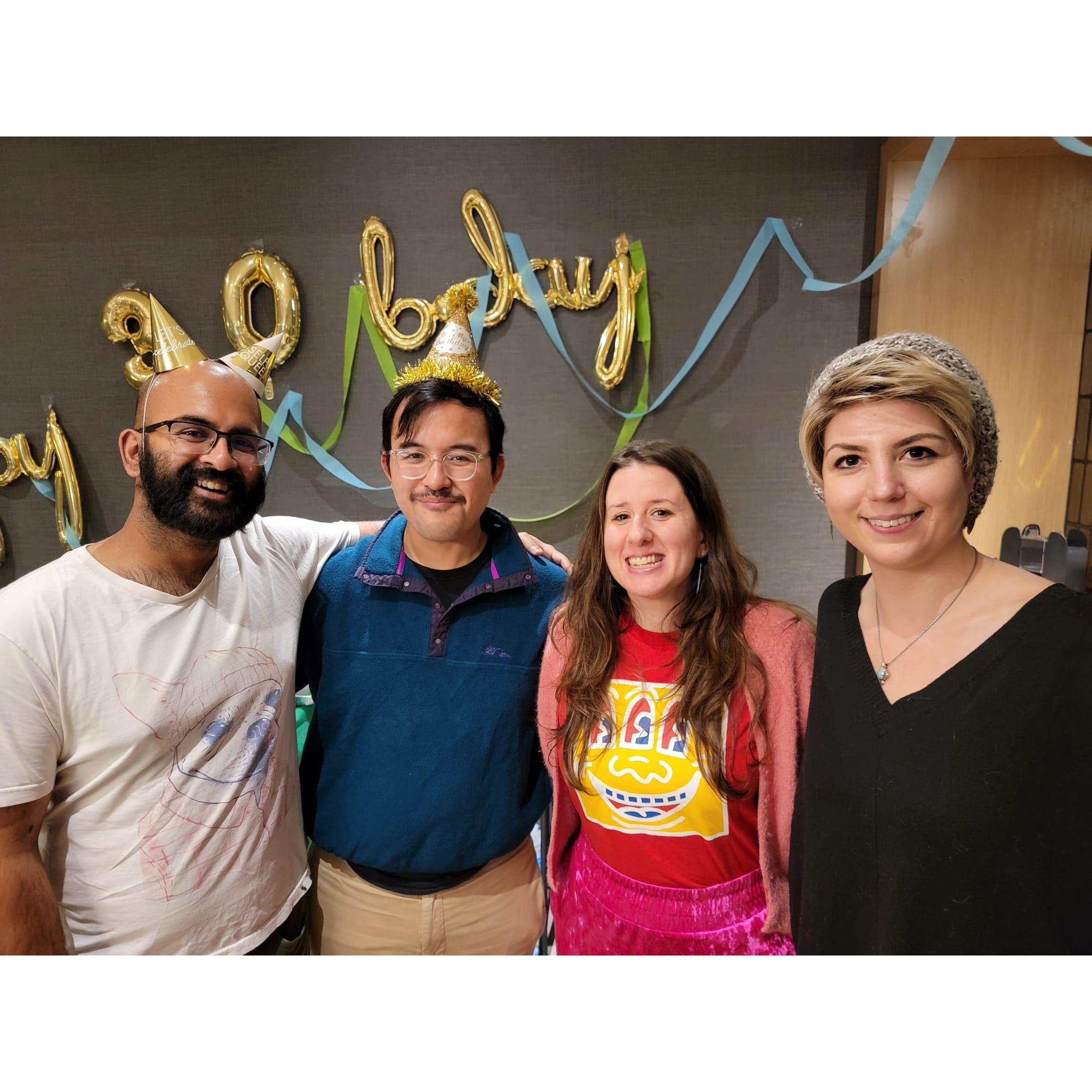 Ben's Surprise Party, January 2023