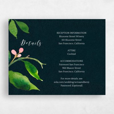 Darkest Teal, Green Wedding Enclosure - Folly