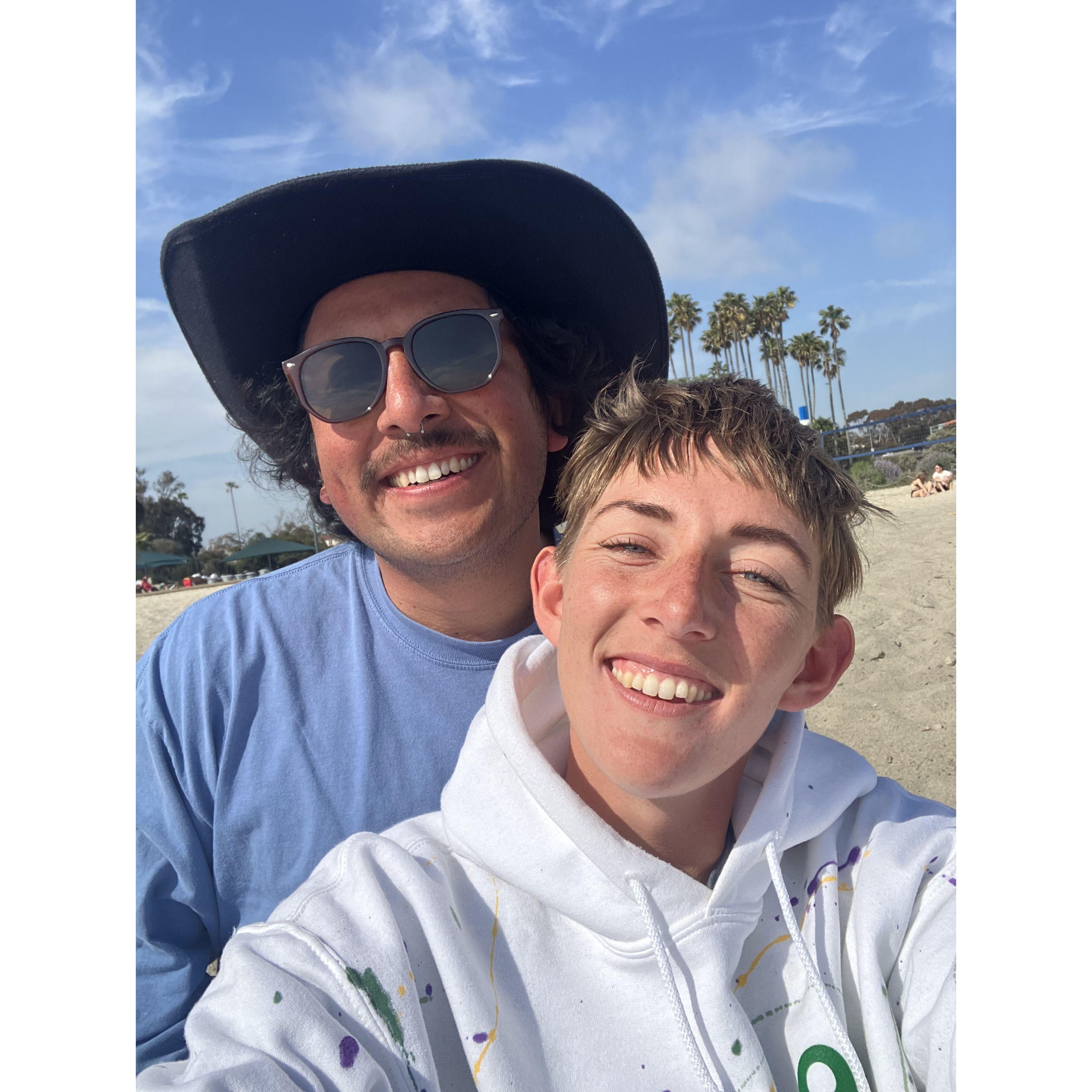 This is a photo from our second date