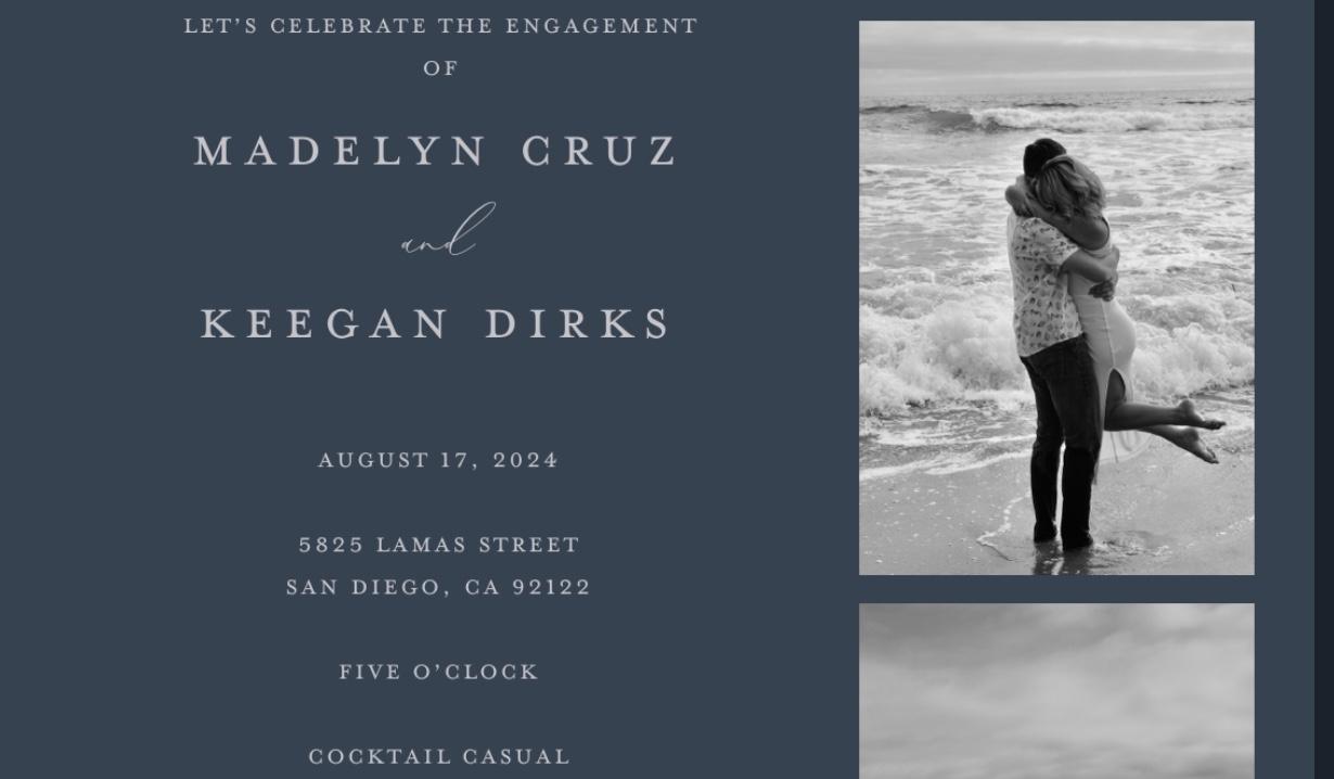 The Wedding Website of Madelyn Cruz and Keegan Dirks