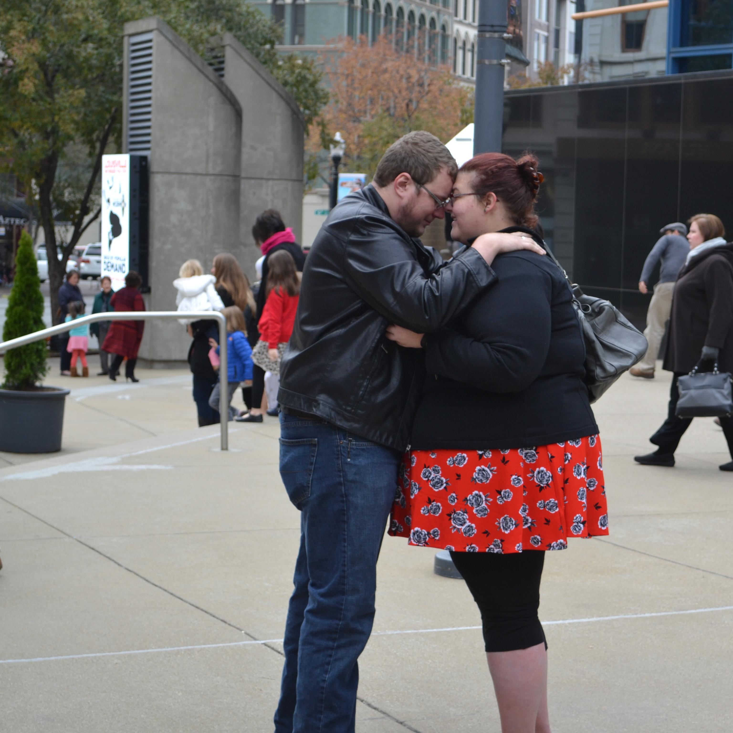 Right before Jacob popped the question