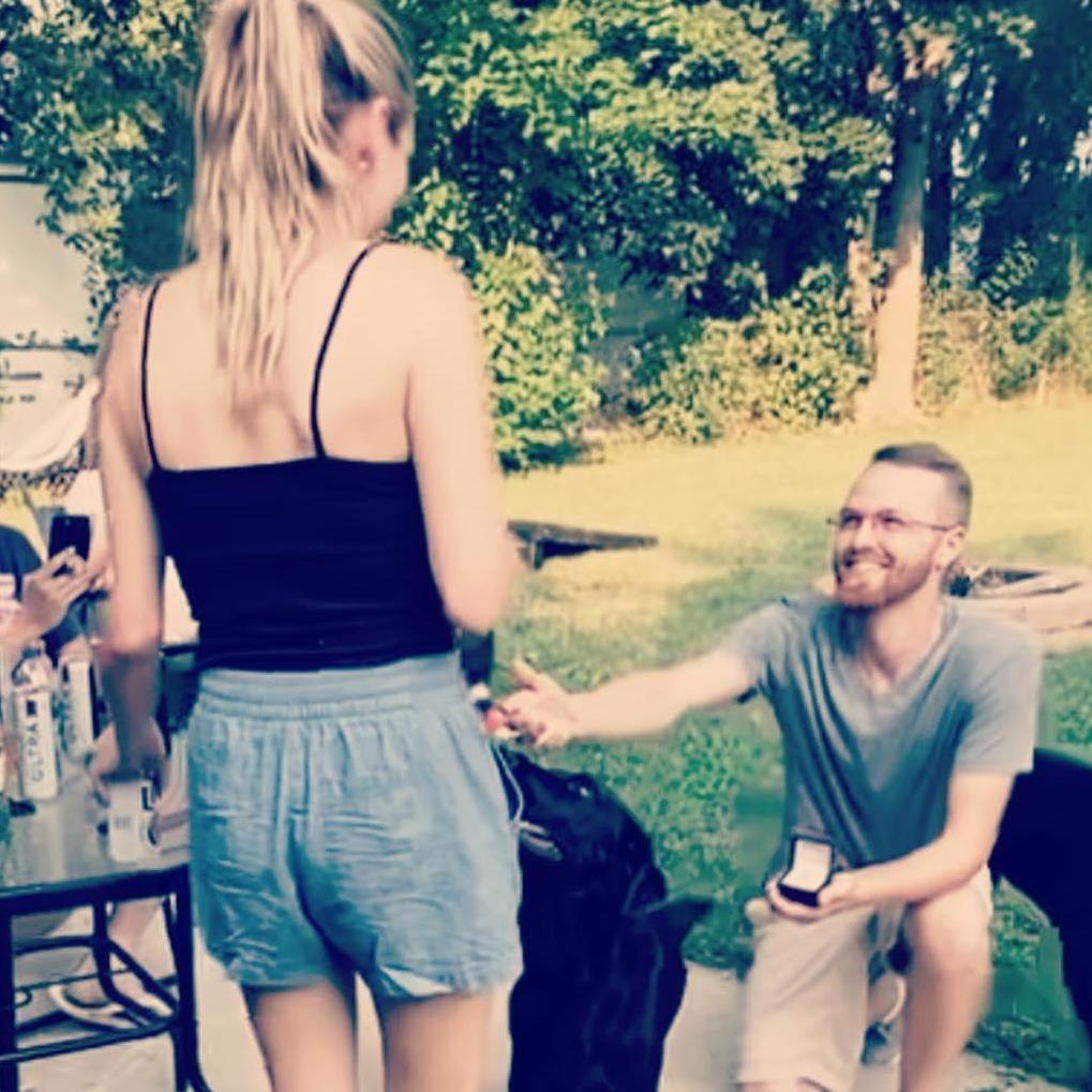 She said "YES"! 8.21.2021