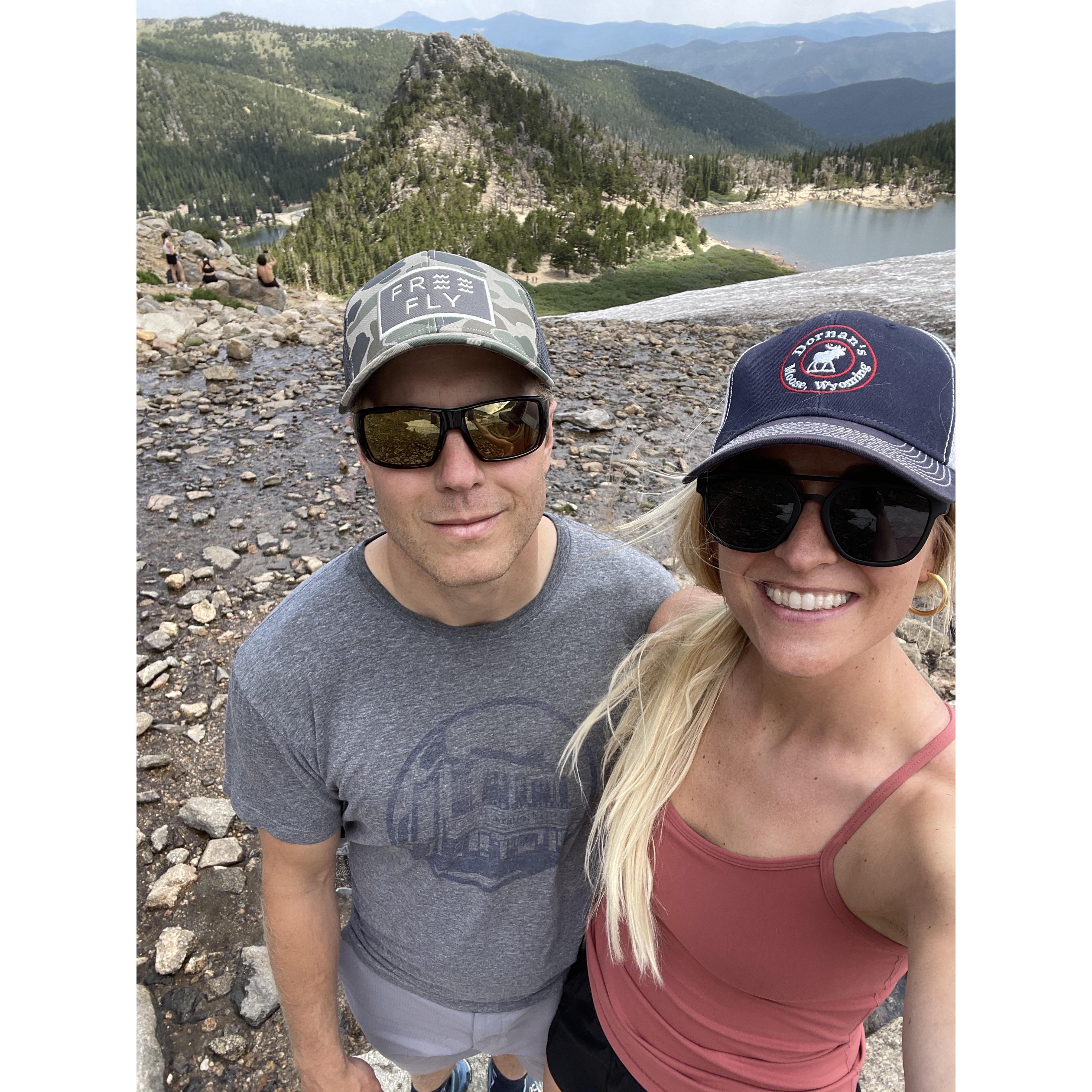 Found a glacier in July- Saint Marys, CO