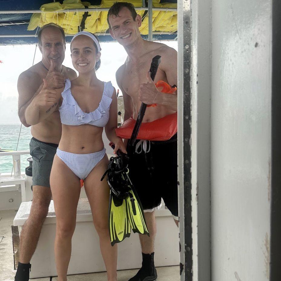 Matts first time snorkeling! June 2024 (Cayman Islands)