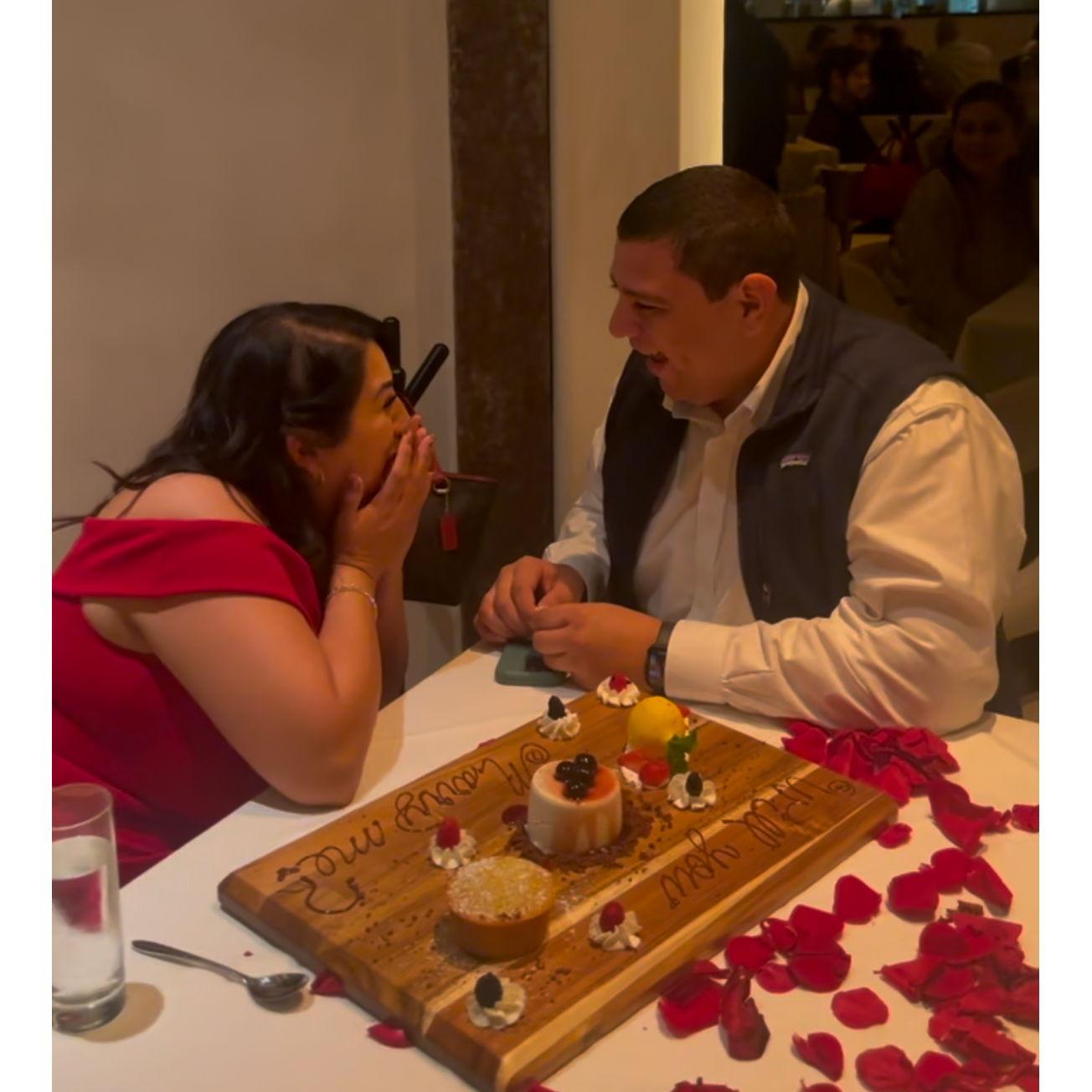 This is the moment Eli asked me to marry him