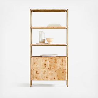 Mota Closed Bookcase