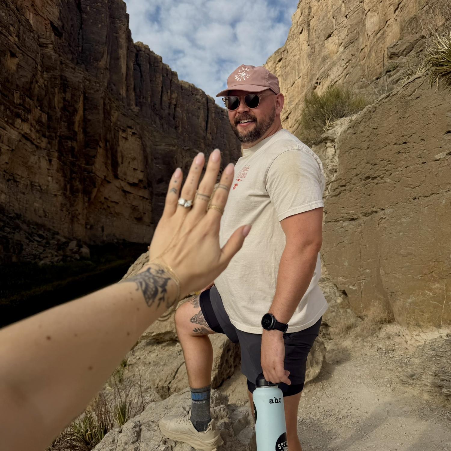 post engagement hike in santa elena canyon. march 7th, 2026