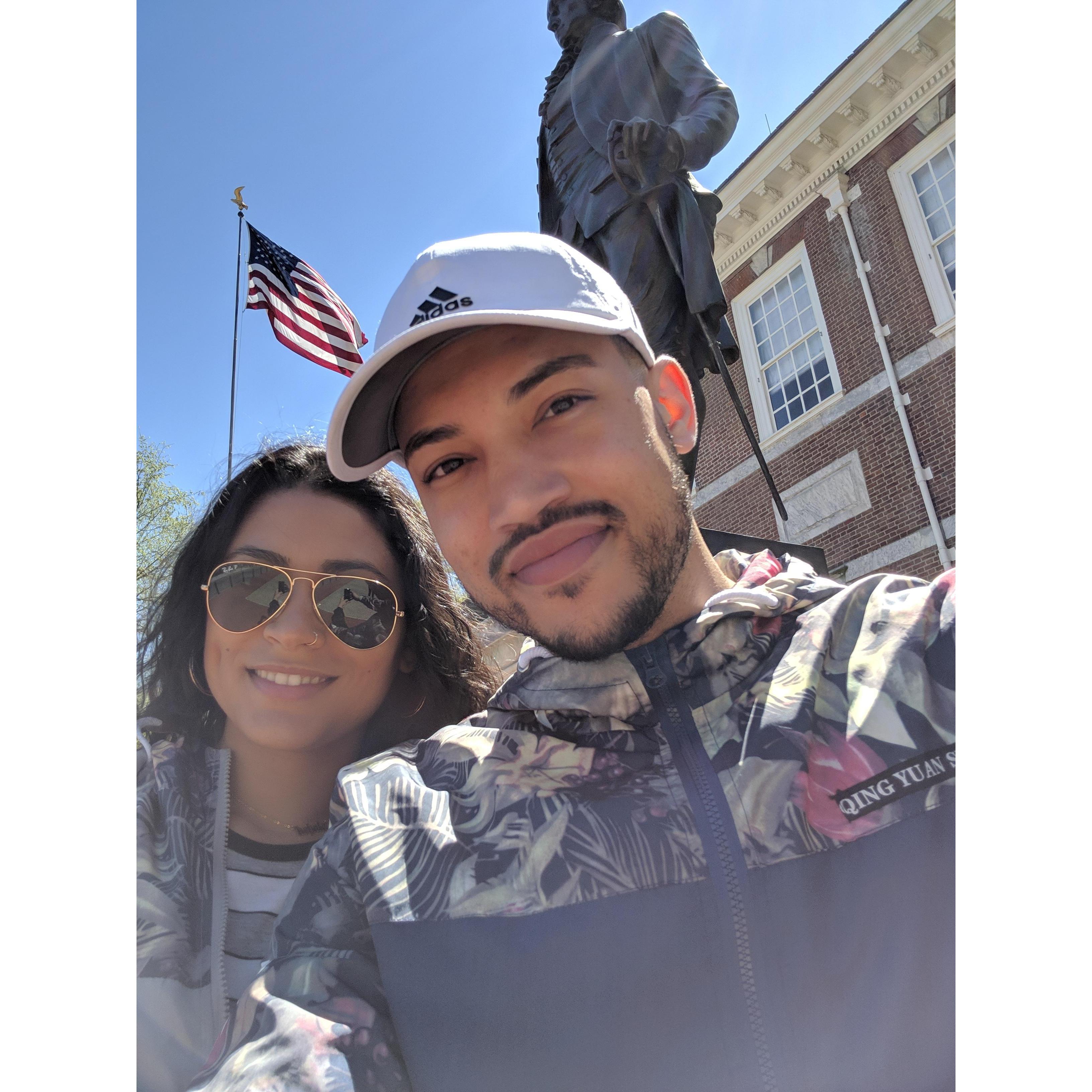 Selfies w/ GW in Philly!