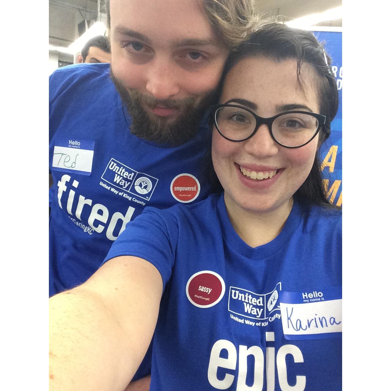 Volunteering with United Way of King County!