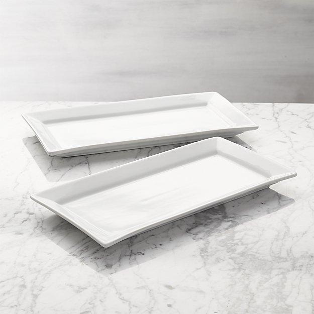 Set of 2 Cambridge Server Plates